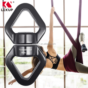 Crochet pivotant d'escalade pour hamac, accessoire suspendu, pivotant sécurisé à 360 degrés, dispositif de rotation de sécurité 30kN, pivotant pour balançoire - Product Image 5