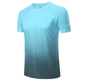 T-shirt de course professionnel à manches courtes en tissu respirant, léger, doux pour la peau, évacuant l'humidité et à séchage rapide - Product Image 2