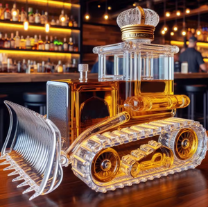 Nueva Botella de Whisky con Forma de Camión, de Vidrio de Borosilicato de Alta Calidad, Diseño Americano, Botella de Licor con Forma de Auto - Product Image 5