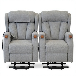 Electric Power Lift <b>Recliner</b> Chair Dual Motor <b>Zero</b> <b>Gravity</b> with Adjustable Headrest Lumbar Support Heating Wheels Metal Sofa - Product Image 6