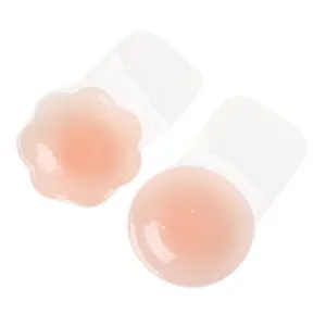 卸売ブービーボブプッシュアップシリコン接着剤防水女性の目に見えない乳房リフトテープ