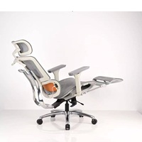 Chaise de bureau ergonomique inclinable entièrement en maille, chaise de bureau à dossier en maille de haute qualité, vente chaude