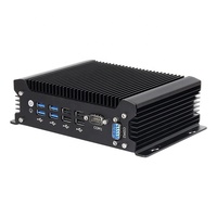 Mini PC sin ventilador I3 10110U DDR4 Dual PCIE Network Dual COM 8USB 4G moduleUbuntu Linux Computadora personal de escritorio para industrial