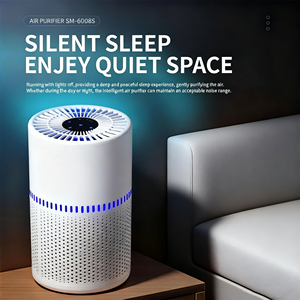 <span class=keywords><strong>Purificateur</strong></span> <span class=keywords><strong>d</strong></span>'<span class=keywords><strong>air</strong></span> de bureau électrique 2025 en plastique avec filtre HEPA et charbon actif, diffuseur <span class=keywords><strong>d</strong></span>'huiles essentielles, fonctionnement silencieux pour la maison et la poussière - Product Image 4