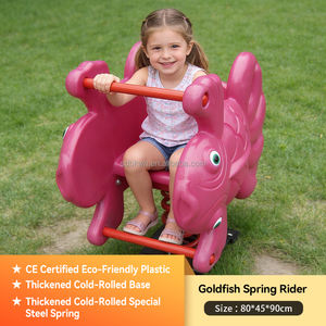 Cheval à Bascule Professionnel <span class=keywords><strong>Rhinoceros</strong></span>, Équipement <span class=keywords><strong>de</strong></span> Jeux Extérieurs, Jouets en Plastique pour Enfants, OEM ODM Personnalisable - Product Image 3