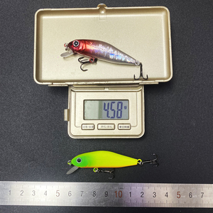 Hardbait 55mm 2-11/64 "4.7g 11/64 oz. Lặn 0.8-1m nổi Minnow wobblers Bass walleye <span class=keywords><strong>crappie</strong></span> Mồi câu cá nước ngọt mồi - Product Image 2