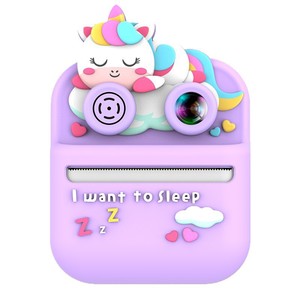 Kids Instant <b>Camera</b> 2.4 Inch Screen <b>Print</b> Photo Plastic Material For Boys And Girls - Product Image 2