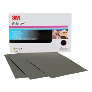 9*5.5 Inch Waterproof Good Quality Wet Dry Sandpaper Abrasive Waterproof Sanding Paper Sheet For Wood Furniture