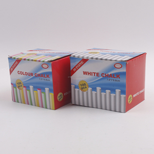 100pcs Chất lượng cao trường Blackboard an toàn không độc hại màu phấn cho sinh viên màu trắng và đầy màu sắc - Product Image 5