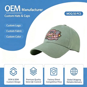 หมวกเบสบอล 6 แผง ทรงสปอร์ต ปักโลโก้แบบกำหนดเอง คุณภาพสูง - Product Image 1