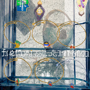 Pendentif Carte de la Guyane Française, de la <span class=keywords><strong>Martinique</strong></span>, d'Antigua, de la Guadeloupe et de la Réunion, <span class=keywords><strong>Bijoux</strong></span> de Mariage en Acier Inoxydable Plaqué Or pour Femme # 539362 - Product Image 4