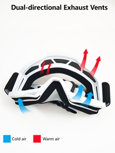 Gafas MX para Carreras 2026, Nuevas y Populares, Gafas Deportivas Personalizadas de TPU, Resistentes al Viento y al Polvo, Ajustables para Exteriores - Product Image 6
