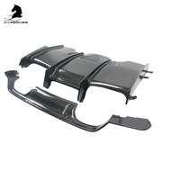 Lame de pare-choc arrière en Fiber de carbone, protection de voiture, Type PSM, pour BMW F80, F82, F83, à partir de 2015, 4 pièces