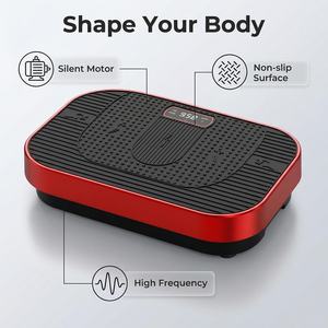 Machine d'exercice de remise en forme à usage domestique brûlant les graisses secoueur de <span class=keywords><strong>pied</strong></span> perte de poids plaque de Vibration entraînement Massage plate-forme vibrante - Product Image 4