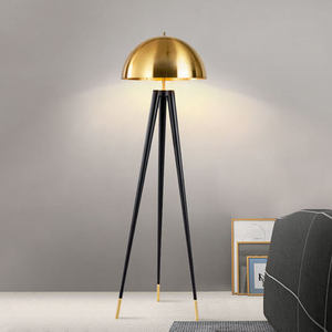 Postmodern Creative Office & <b>Study</b> Metal Tripod Floor <b>Lamp</b> Minimalist Unique Living Room & Hotel Decorative LED Light Iron Body - Product Image 5