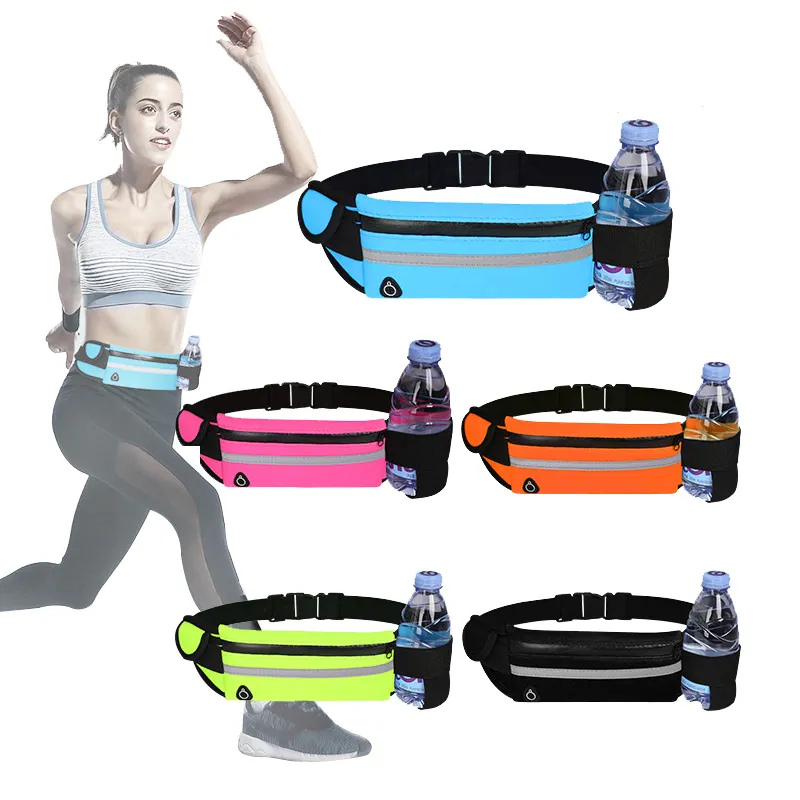 Hot Sale Sports Light Waist Bag Expanded Pocket Running Belt for Running Hiking Workouts Fanny pack