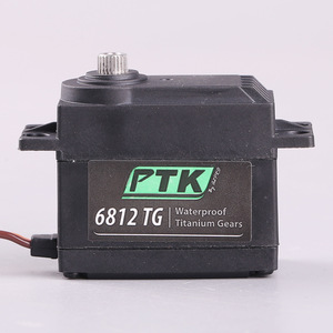 Ptk 6812tg <b>D</b> Standard Servo High Torque Titanium Gears Waterproof Rc Boat Ship <b>Model</b> - Product Image 3