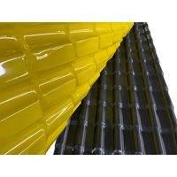 Tejas de Resina Sintética con Textura de Piedra Española, Techo Cerámico Resistente a la Corrosión, Materiales de Construcción, Lámina de Techo de Plástico para Templos