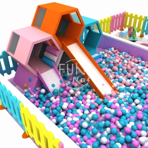 Ensemble d'équipement de jeu souple en nid d'abeille pour petite aire de jeux intérieure commerciale pour tout-petits avec jouet - Product Image 3