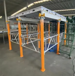 可调式钢支柱支撑模板系统带钢板推拉支撑类似建筑用PERI DOKA支柱
