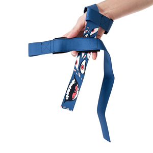 Custom Logo Wholesale Anime Berserk Adjustable Lifting Anti Slip Lifting Straps for Weightlifting & Deadlifts - Product Image 2