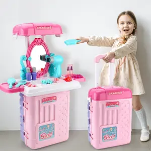 Leemook Custom 3 In1 Pretend Play Children Toy Girls Play House Dressing Up Makeup For Girls