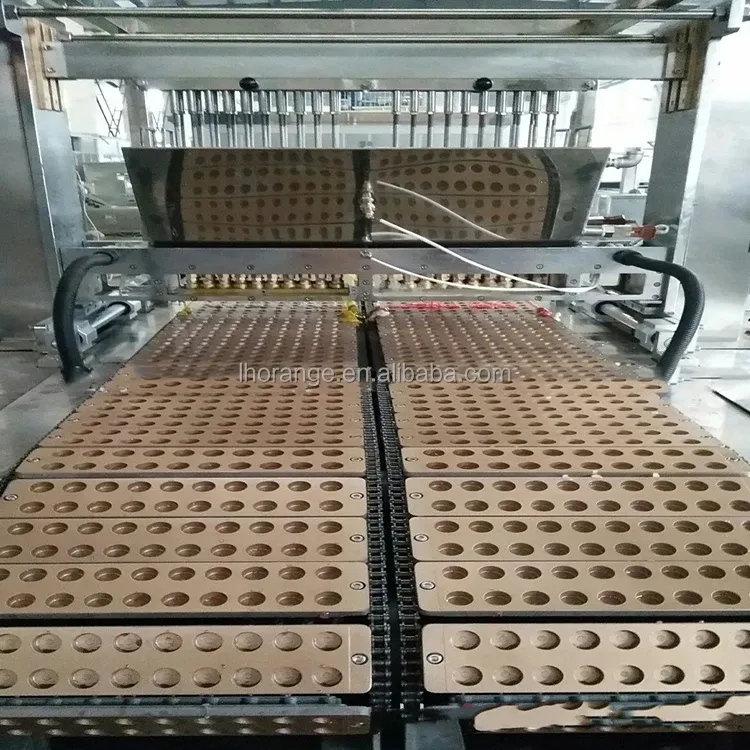 Línea de producción de fabricación de caramelos de piruleta dulce pequeña y completamente automática