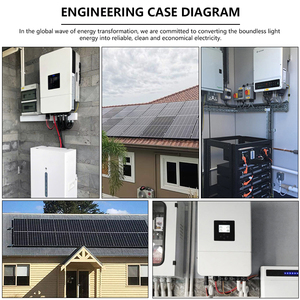 10KW ระบบพลังงานแสงอาทิตย์แบบกริด30KW 20KW 15KW 20000W 20 KW ระบบแผงโซลาร์เซลล์บ้าน - Product Image 4
