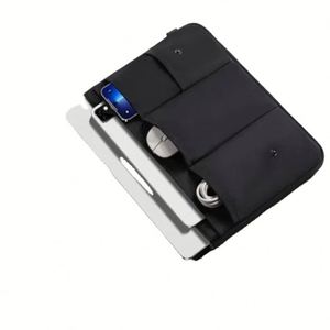 Funda Impermeable para Portátil de Nailon con Múltiples Bolsillos, Maletín Ejecutivo para Portátil de 13/14/15/16 Pulgadas - Product Image 1