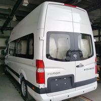 Foton E Toano EV, fourgonnette électrique pure pour passagers, 18 places, toit haut, grand fourgon, navette urbaine, mini-bus, véhicule de transport commercial