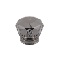 Tutup Botol Parfum ZMAC dari Paduan Seng 15mm Emas Anti Tumpah Custom OEM QT PACK Logo Kustom Kedatangan Baru Kemasan Botol Kaca