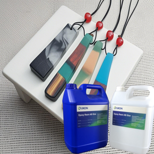 <span class=keywords><strong>UKON</strong></span>-Colle AB à séchage rapide en résine époxy, cristal transparent, pour bricolage, fabrication artisanale et bijoux - Product Image 1