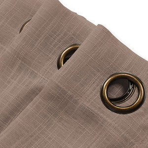 Cotone lino sensazione Semi Sheer Top Grommet garza pura Voile <span class=keywords><strong>tende</strong></span> <span class=keywords><strong>per</strong></span> il <span class=keywords><strong>soggiorno</strong></span> camera da letto casa - Product Image 3