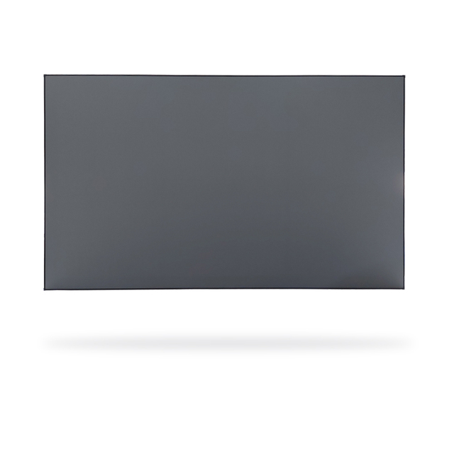 New Product 100" 4K PET Crystal-CBSP CLR Fixed Frame Screen Laser T-prism UST ALR Ambient Light Rejecting Projection Screen