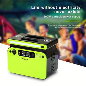 เครื่องกำเนิดไฟฟ้าพลังงานแสงอาทิตย์คุณภาพเยี่ยม แบตเตอรี่ลิเธียม 220V 110V แบบเปลี่ยนได้ กำลังไฟ 500W 1000W 2000W - Product Image 6