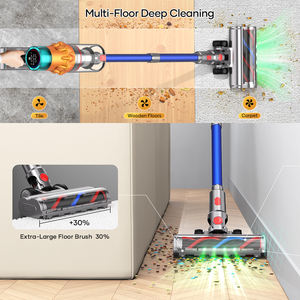 25Kpa akülü elektrikli süpürge 55 Mins çalışma zamanı kendini ayakta elektrikli süpürgeler ev sopa vakum için şarj standı istasyonu ile - Product Image 2