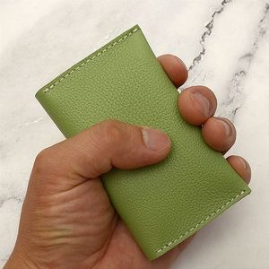 Multi-<b>Card</b> Slot Pu Leather Snap Button Coin Purse Practical Compact Credit Access <b>Card</b> <b>Holder</b> <b>Wallet</b> Unisex - Product Image 3