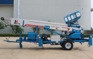 Máquina Elevadora de Materiales JIUHE para Mudanzas Domésticas, con Motor Diésel, Alcance Extensible de 32 y 36 m, Elevador de Escalera - Product Image 3