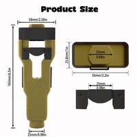 Kit de herramientas para instalar y quitar cerraduras de puerta ABS: herramienta de mortaja para cincelar y marcar, facilita la instalación y extracción de materiales.