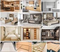 Gran descuento, carga y descarga automática, enrutador CNC de anidación de madera, máquina para fabricar gabinetes de muebles con cabezal de hoja de sierra