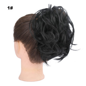 <span class=keywords><strong>Chignon</strong></span> élastique désordonné, queue de cheval synthétique, <span class=keywords><strong>chignon</strong></span> en forme d'anneau, <span class=keywords><strong>chignon</strong></span> bouclé pour filles, <span class=keywords><strong>chignon</strong></span> <span class=keywords><strong>avec</strong></span> élastique - Product Image 4