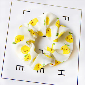 <span class=keywords><strong>Scrunchies</strong></span> para el pelo, diseño coreano a la <span class=keywords><strong>moda</strong></span>, estampado creativo <span class=keywords><strong>de</strong></span> frutas, venta al por mayor, <span class=keywords><strong>2022</strong></span> - Product Image 5