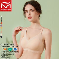 Soutien-gorge de sport confortable pour femmes, en élasthanne/nylon de haute qualité, bretelles réglables, rembourrage amovible, directement de l'usine