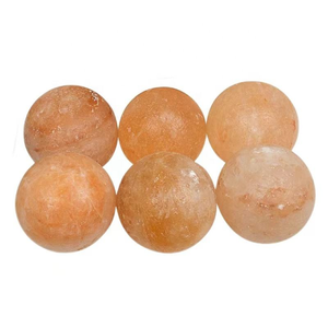 Boules de sel de bain rose de l'Himalaya naturel en vrac 100g, pour une peau lisse, certifiées CE - Product Image 5