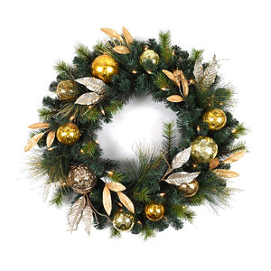 Guirlandes de Noël personnalisées en PVC, décorations festives de Noël, guirlandes artificielles décoratives pour porte - Product Image 2