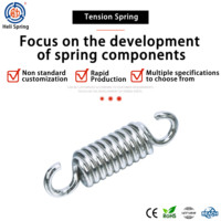 Ressort de traction en acier au carbone haute performance Heli Spring, résistance à la traction maximale, récupération élastique pour accessoires de moto