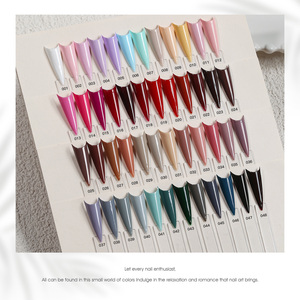 JTING Nouvelle Collection de 48 Couleurs de Vernis Gel Monophase 3-en-1 Sans Nécessité de Couche de Finition/Base Vernis à Ongles Gel Sans TPO/HEMA OEM pour Manucure - Product Image 5