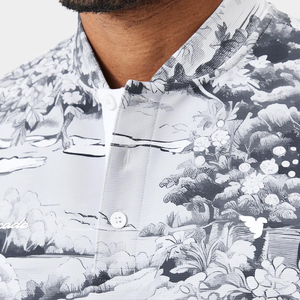 Camisetas con Estampado DTF y Bordado, Camisetas Transpirables de Verano para Hombre, Camiseta de Manga Corta de Color Sólido, Camiseta Polo Informal - Product Image 2