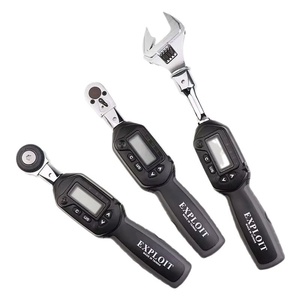 Khai thác hoán đổi cho nhau kỹ thuật số mô-men xoắn cờ lê đảo ngược Ratchet đầu Fastener QC có thể điều chỉnh Metric đảo ngược chất lượng hợp kim - Product Image 4