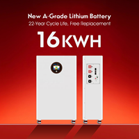 Système d'énergie solaire hors réseau KEVOLT 10kW 15kW 20kW, kit photovoltaïque avec batterie, kit solaire pour la maison
